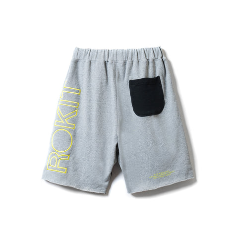 Split Shorts - Charcoal