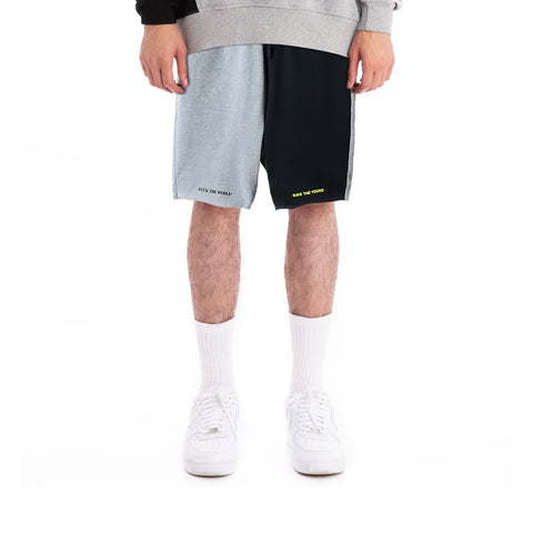Split Shorts - Charcoal