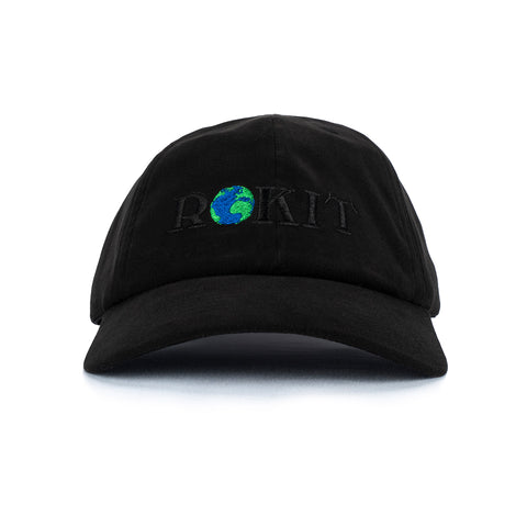 ROKIT Blue Dot Hat - Black